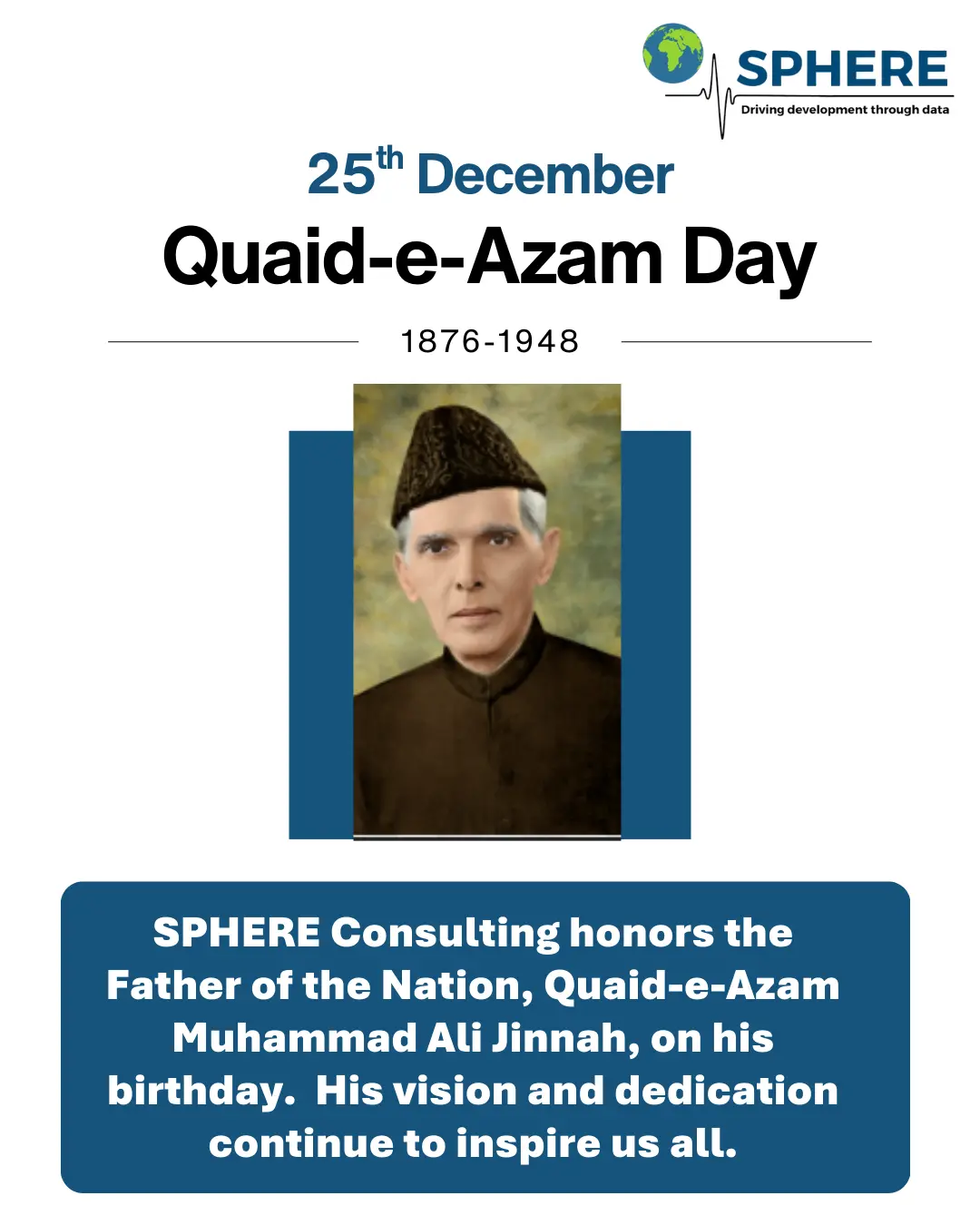 25th December – Quaid-e-Azam Day